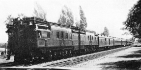 A DIESEL OIL-ELECTRIC LOCOMOTIVE on the Canadian National system