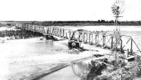 NEUQUEN BRIDGE, on the Buenos Ayres Great Southern Railway