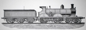GREAT NORTH OF SCOTLAND RAILWAY No. 81. DESIGNED BY JAMES JOHNSON