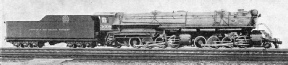 A “MALLET” 2-8-0+0-8-2 locomotive of the Denver and Rio Grande Western Railroad 