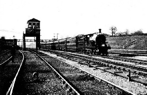 American Car Train near Orpington South Eastern & Chatham Railway