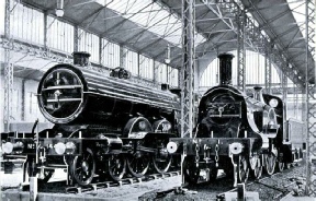 PAST AND PRESENT - THE “FLYING SCOTSMAN” IN 1870 AND 1910