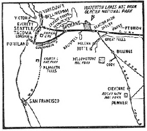 A VITAL LINK between the Pacific ports and the Eastern States is provided by the Cascade Tunnel