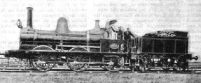 A Lancashire and Yorkshire Railway 0-6-0 built in 1867