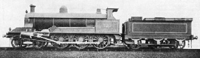 Webb's compound 4-6-0 goods locomotive
