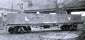 A 30-ton Swivel Goods Wagon, Lancashire & Yorkshire Railway