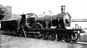 Loco No. 273 at Cannon Street, South Eastern & Chatham Railway