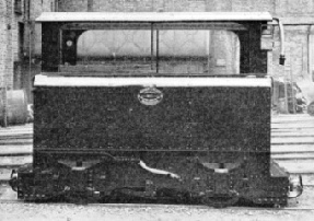 ELECTRIC LOCOMOTIVE No. 1 on the City and South London Railway