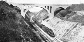 A DEEP CUTTING on the Northern Railway of France near Wimereux
