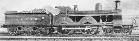 A four-cylinder 4-4-0 engine of 1897