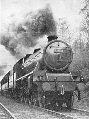 A London-Birmingham "two-hour" express near Watford Tunnel