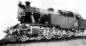 A passenger engine used on the Buenos Aires and Pacific Railway