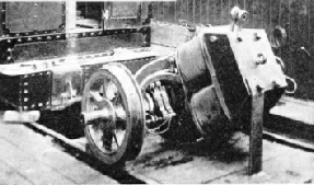 UNDERCARRIAGE of electric locomotive No. 1