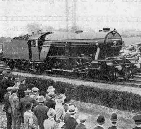 LNER No 2393 2-8-2 Mikado at the Railway centenary celebrations