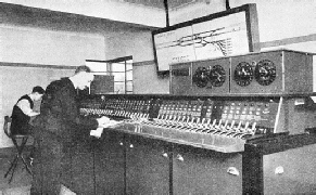 THE INTERIOR OF THE SIGNAL CABIN at Arnos Grove 