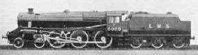 A 4-6-0 locomotive designed by Mr W. A. Stanier for general utility on the LMS