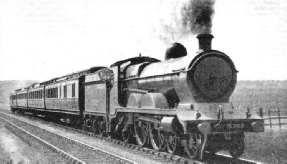 an Oxford-York through train at East Leake (Notts)