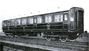 Third-class Corridor Carriage No. 24. East Coast Service