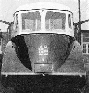 FRONT VIEW of a Rail Coach belonging to the Great Western Railway