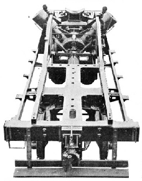 PLAN VIEW OF THE DIAMOND MAIN FRAME OF A HEISLER LOCOMOTIVE