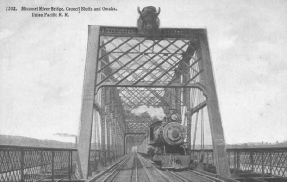 Missouri River Bridge, Union Pacific Railway
