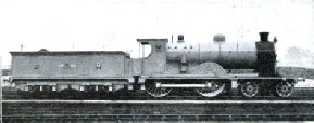 EXPRESS PASSENGER ENGINE NO. 142, Caledonian Railway