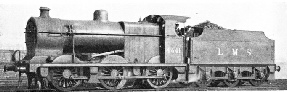 STANDARD 0-6-0 FREIGHT ENGINE in use on the LMS