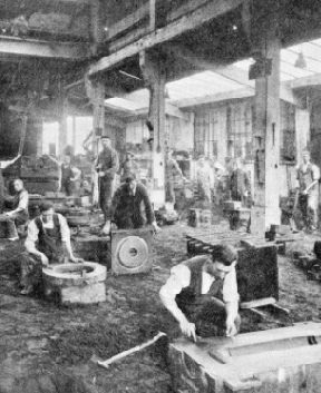 Craftsmen at the Stafford Works of W G Bagnall Ltd
