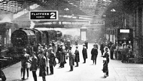 CREWE STATION is the first stop on the journey of the “Ulster Express”