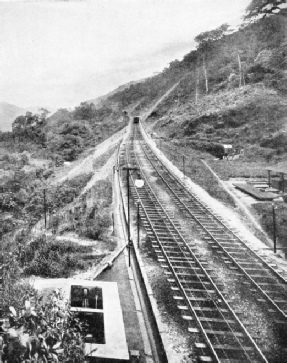 A PASSING POINT ON AN INCLINE on the Sao Paulo Railway