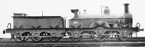 LATER TYPE OF THE “SINGLE DRIVERS” - BUILT JUNE, 1865