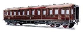 EAST COAST JOINT STOCK - FIRST CLASS SLEEPING CARRIAGE No. 165