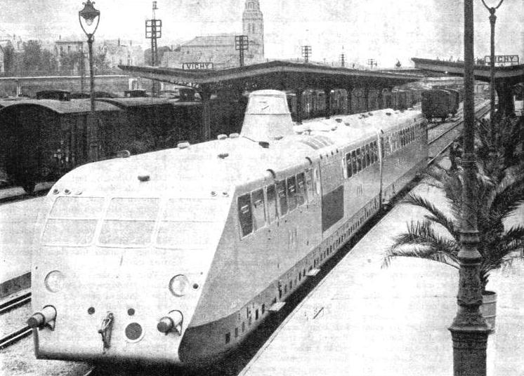 PLM RAIL-CAR AT VICHY, in central France