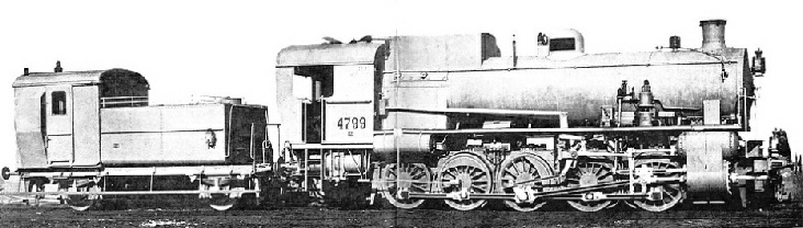 NOVEL TYPE OF TEN-COUPLED BALANCED COMPOUND LOCOMOTIVE USED ON THE ITALIAN STATE RAILWAYS