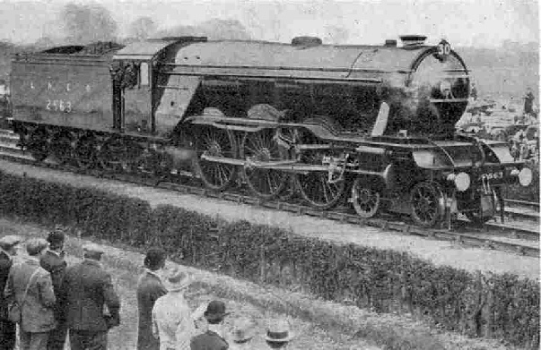 LNER No. 2563 William Whitelaw (4-6-2) at the Railway Centenary celebrations