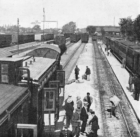 SALONIKA STATION, 315½ miles from Athens