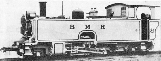 Bagnall 2-6-2T No 46