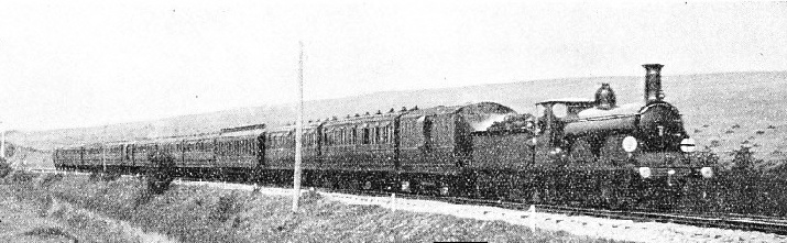 HAULING A CONTINENTAL TRAIN near Lewes, Sussex