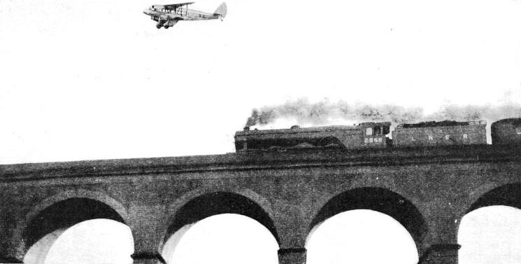 SPEEDING ACROSS WELWYN VIADUCT