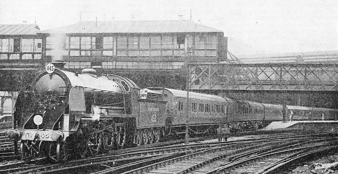 The "Atlantic Coast Express" leaving Waterloo station