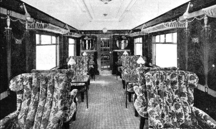 Pullman coach used on the "Golden Arrow"