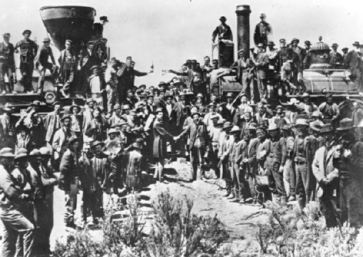 AMERICA’S FIRST TRANSCONTINENTAL RAILWAY