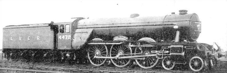 The "Flying Scotsman" Paciic-type locomotive