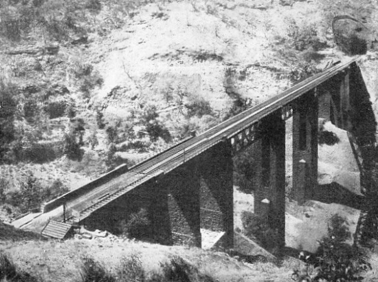 THE FAMOUS EHEGAON VIADUCT ON THE GREAT INDIAN PENINSULA RAILWAY