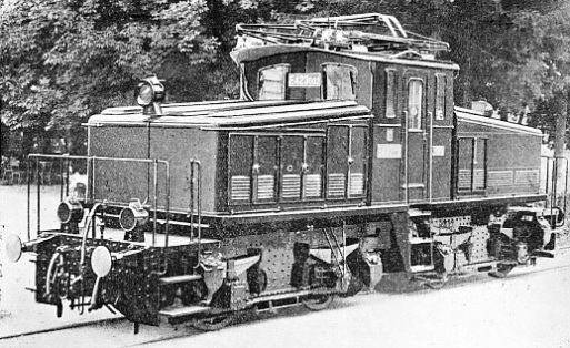 A 1,000 HORSE-POWER ELECTRIC SHUNTING LOCOMOTIVE which is in operation on the Czechoslovakian State Railways