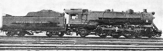 “PRESIDENT WASHINGTON”, a Pacific type locomotive