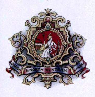 LONDON & NORTH WESTERN RAILWAY COAT OF ARMS