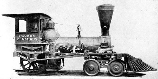 PIONEER, THE FIRST LOCOMOTIVE IN CHICAGO