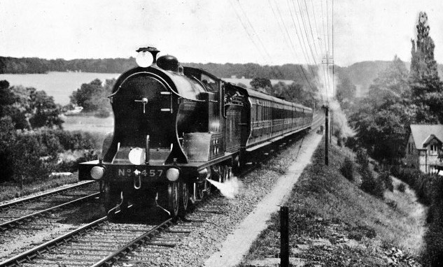 Down Plymouth express, London & South Western Railway