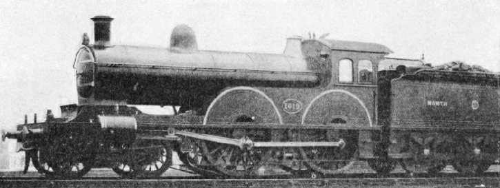 Engine No. 1619 of the North Eastern Railway